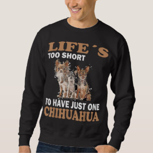 Moletom Cartoon Chihuahua amante Cute chiwawa Cães pequeno