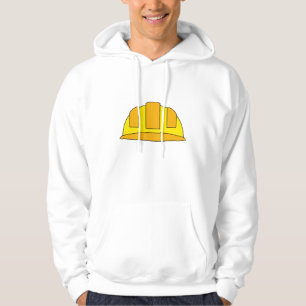 Moletom Cartoon de chapéu de Duro amarelo