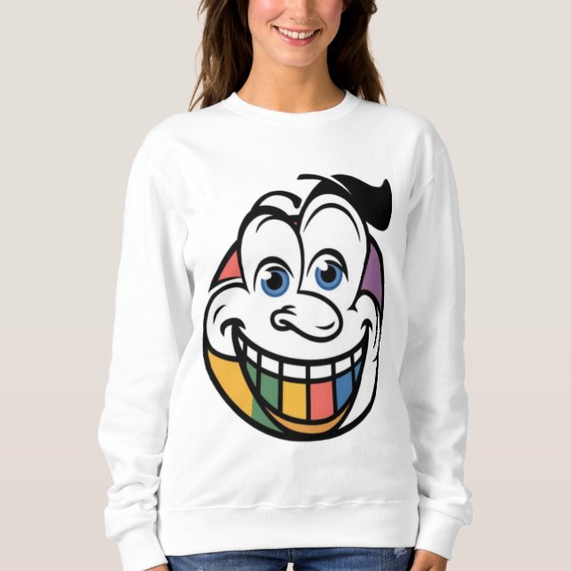 Moletom Cartoon Engraçado (Frente)
