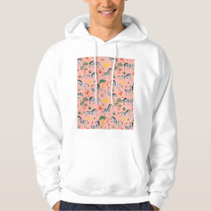 Moletom Cartoon Zebras Funny Patterno Sem Olho