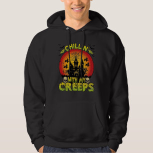 Moletom Casa Assombrada Chillin Creeps Bruxas de Halloween