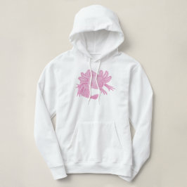 Moletom Casaco com Capuz Axolotl - ROSA