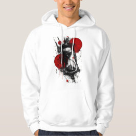 Moletom Casaco com Capuz Grunge Ampulheta