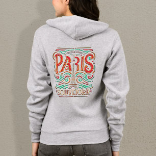 Moletom Casaco com Capuz Parisian Bloom Love Symphony Femi