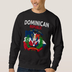 Moletom Casaco da Arms Republica Dominicana e Bandeira Dom
