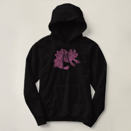 Moletom Casaco de Capuz Axolotl - ROSA