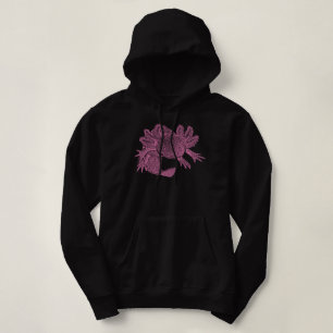 Moletom Casaco de Capuz Axolotl - ROSA