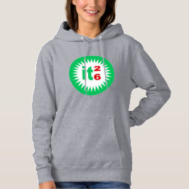 Moletom Casaco de capuz feminino cinza SUN ITALIA 26
