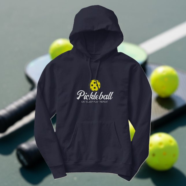 Moletom Casaco de esportes de carapaça de manga comprida p (pickleball hoodie)