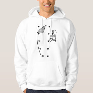 Moletom Casaco de Fantasia de Chef Engraçado. Uniforme de 