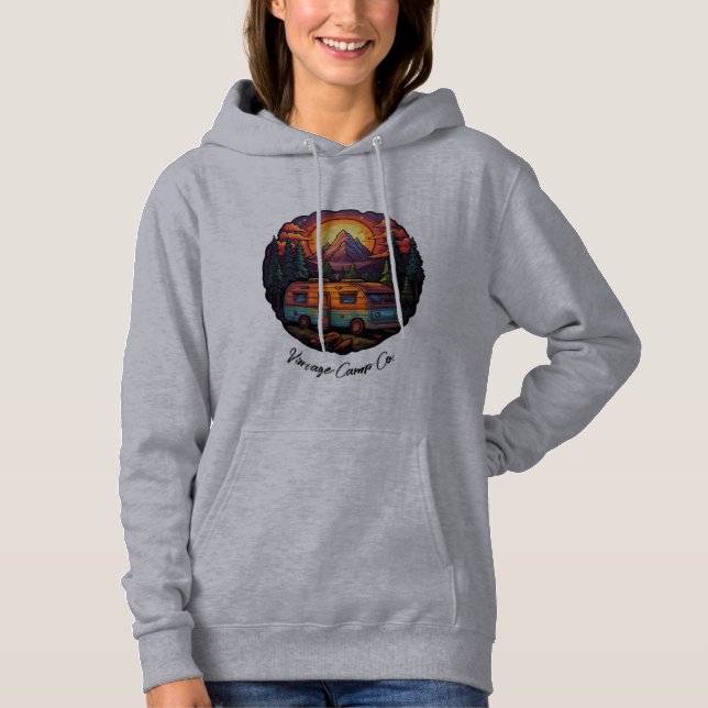 Moletom Casaco Feminino com Capuz (Frente)