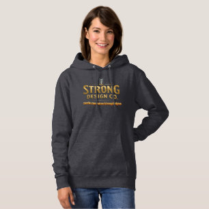 Moletom Casaco Feminino com Capuz Strong Design Co.