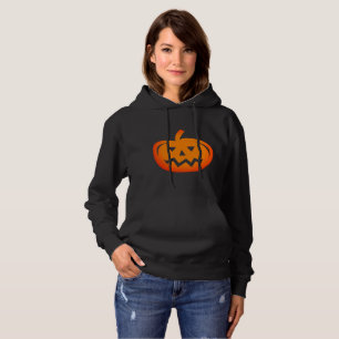Moletom Casaco preto do Halloween com jack ou design de la