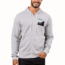 Casaco-zip masculino