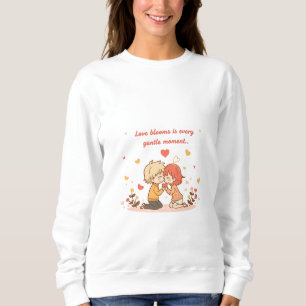 Moletom Casal de Anime Romântico Fofo - Momento de Amor