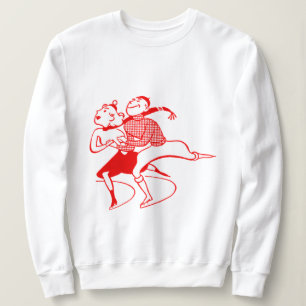 Moletom Casal de Pele Vermelha Retroativa