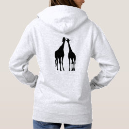 Moletom Casal Giraffe Hoodie