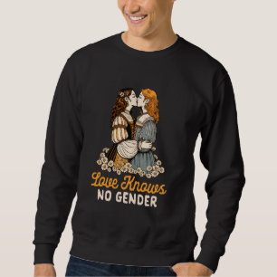 Moletom Casal LGBT Orgulho LGBT Lésbica Amor sem Gend