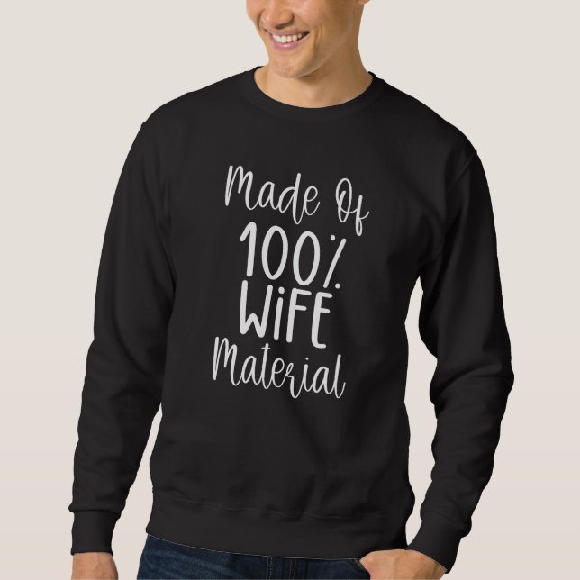 Moletom Casamento De Noiva Bachelorette Feito De 100 Espos (Frente)