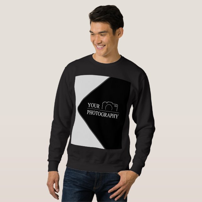 Moletom Casamento Elegante Adicionar Fotografia Personaliz (Frente Completa)