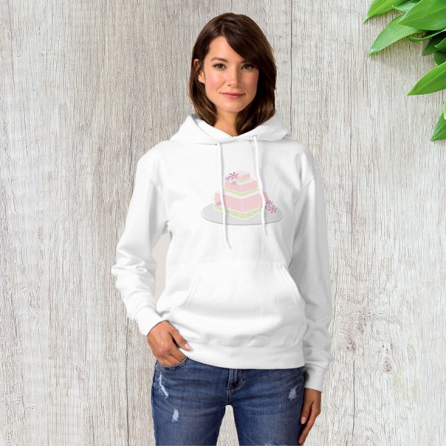 Moletom Casamento Quadrado de Mães de Bolo Hoodie (Criador carregado)