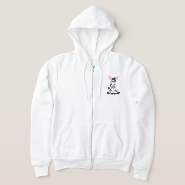 Moletom Cascos Adoráveis: Um Charme de Zebra (Postura )