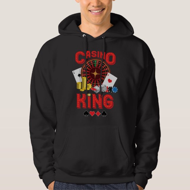 Moletom casino for men casino king gambler  1 (Frente)