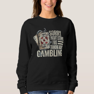 Moletom Casino Gambler Joling Poker Dealer Cotação