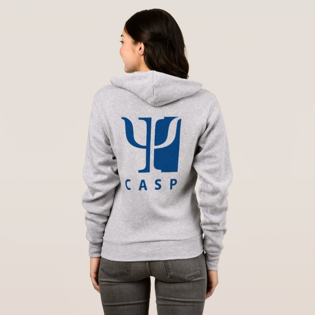 Moletom CASP Zip Up Hoodie (Parte Traseira Completa)