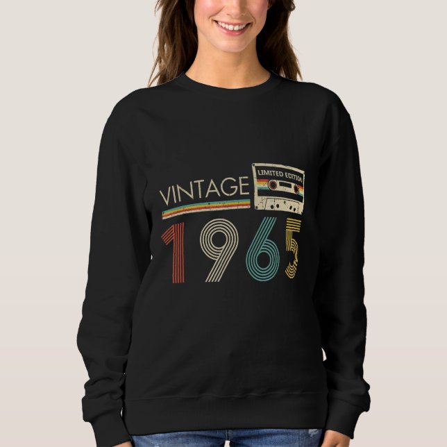 Moletom Cassete Vintage 1965 (Frente)