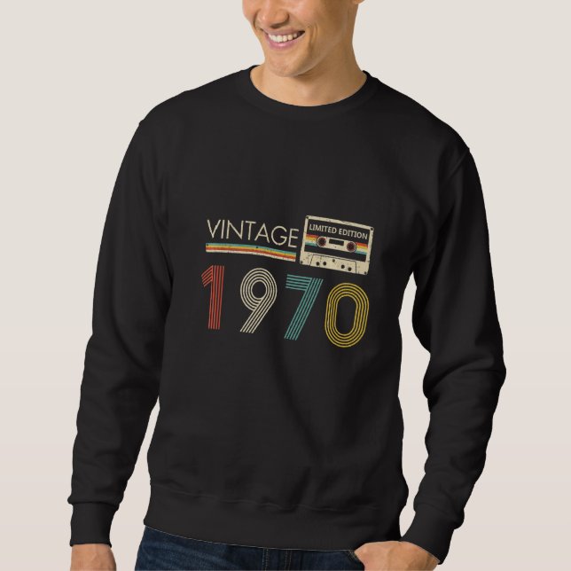 Moletom Cassete Vintage 1970 (Frente)
