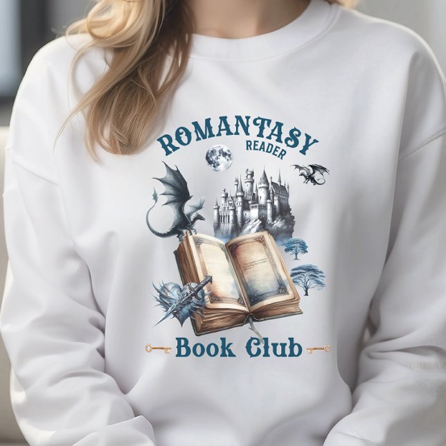 Moletom Castelo Romantasy Reader Dragon Book Club (Criador carregado)