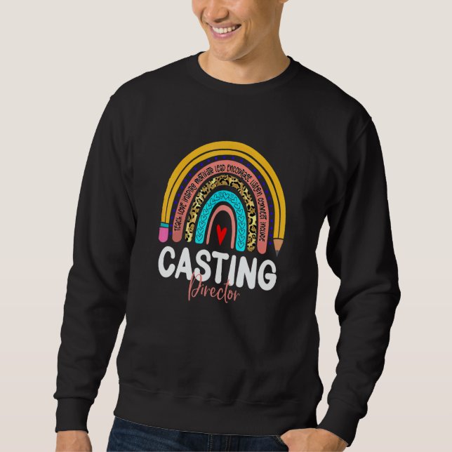 Moletom Casting Director Rainbow News Media Production Com (Frente)