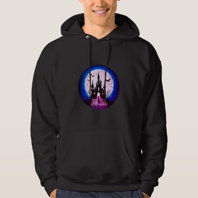 Moletom Castle Haunted Happy Halloween Creepy (Frente)
