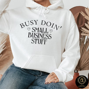 Moletom Casual Diário – Fazendo Coisas de Negócios