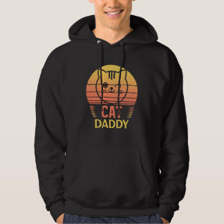 Moletom Cat Daddy  for Men  Cat Dad Ca Vintage Cat  2