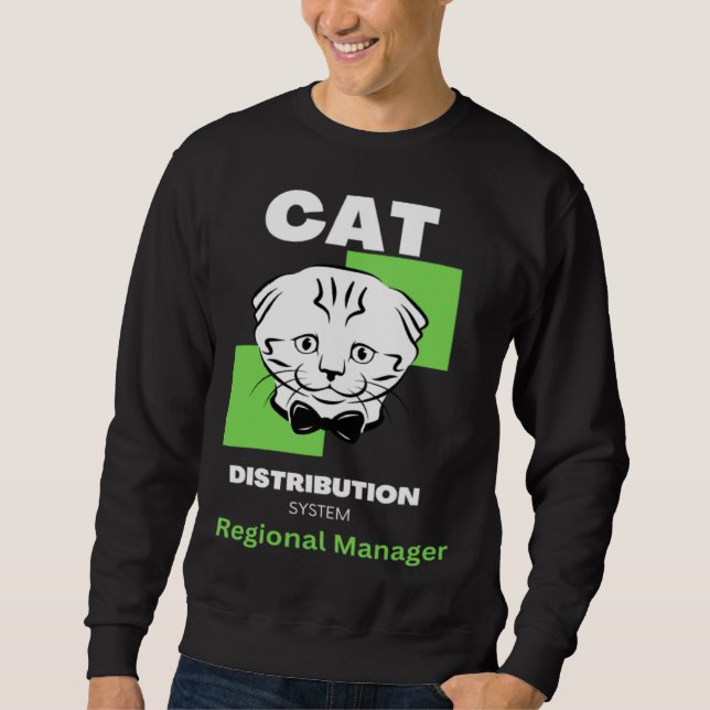 Moletom Cat Distributions Regional Manager (Frente)