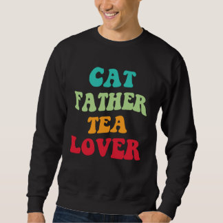 Moletom Cat Father Tea Kitten Daddy Tea Love Cat Dad 1