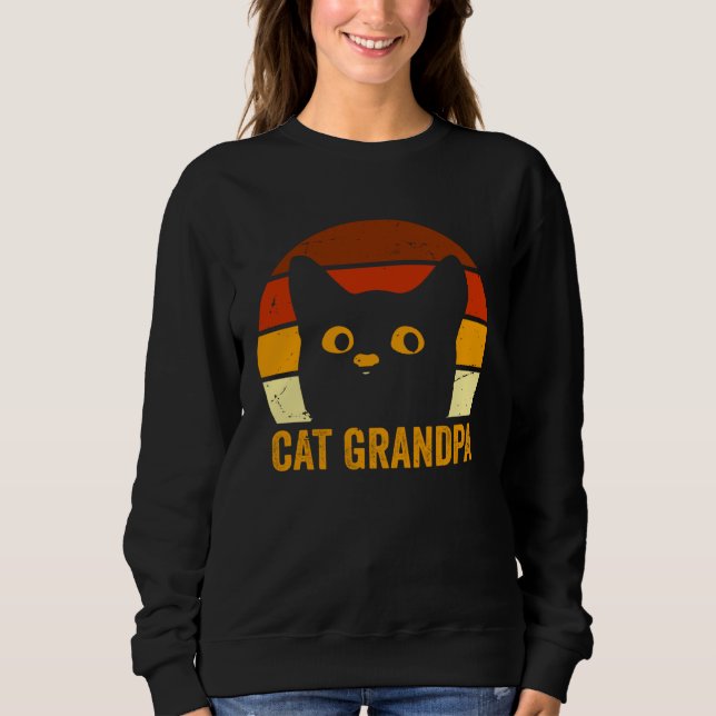 Moletom Cat Grandpa (Frente)