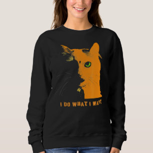 Moletom Cat I Faz O Que Eu Quero