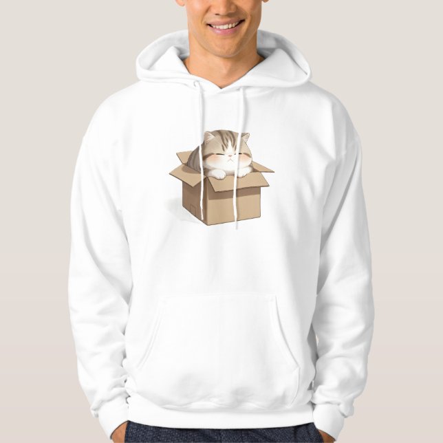 Moletom Cat in the Box Shirt (Frente)