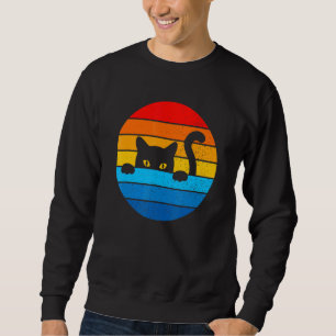 Moletom Cat Kitten Memage Vintage Retro Sunset Purgando Cu