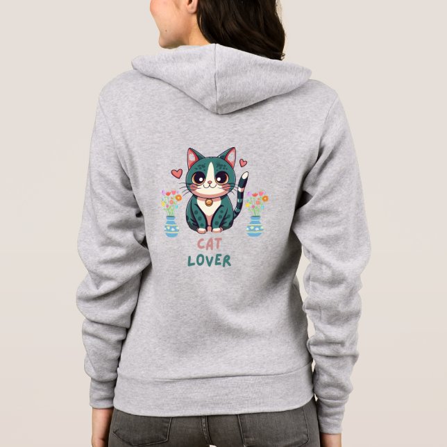 Moletom Cat Lover (Verso)