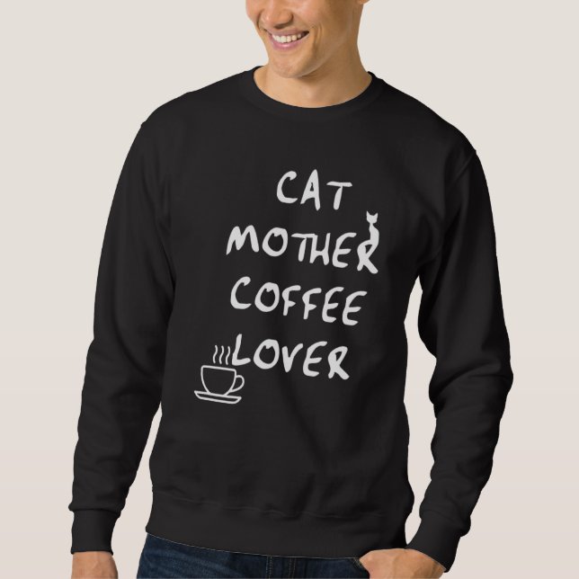 Moletom Cat Mãe Café (Frente)