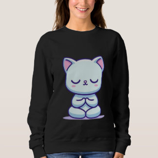 Moletom Cat Meditating – Inner Purr