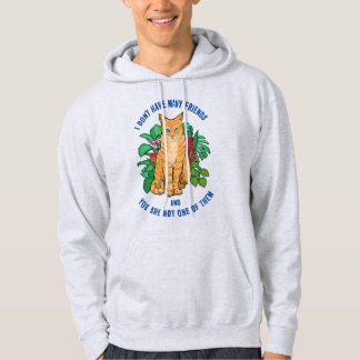 Moletom Cat não é amigável
