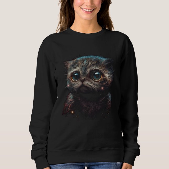 Moletom Cat Sloth Graphic Tees Men Women Boys Girls (Frente)