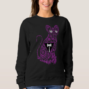 Moletom Cat Sugar Skull Lgbt Q Cute Lésbica Orgulho Col