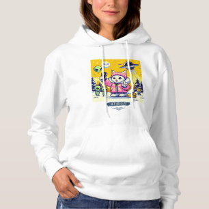 Moletom Cat UFO Selfie: Pixel Art #4 Women (Pixel Art)