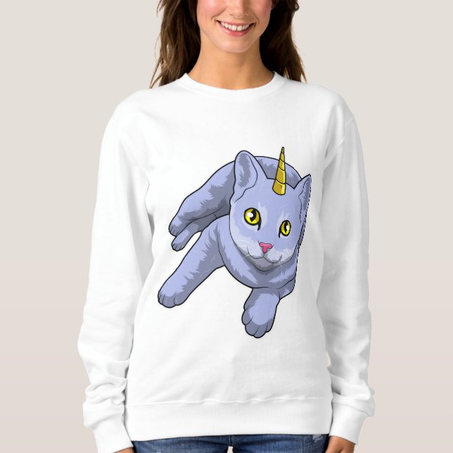 Moletom Cat Unicorn (Frente)